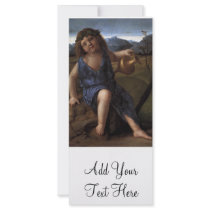 'Young Bacchus' Rack Card Design