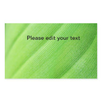 young banana leaf rectangle sticker