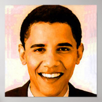 Young Barack Obama Print