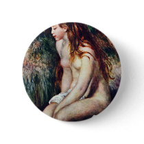 Young Bather By Pierre-Auguste Renoir Pinback Buttons