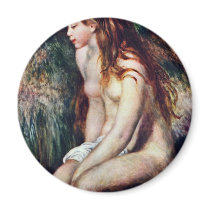Young Bather By Pierre-Auguste Renoir Magnet