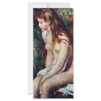 Young Bather By Pierre-Auguste Renoir Custom Rack Cards