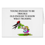young brat son and daughter designs cards