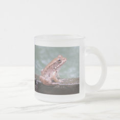 Young Bronze Frog mug