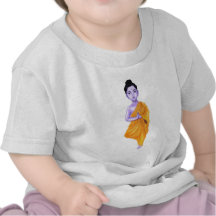 YOUNG BUDDHA IN A VRUKSHASANA(TREE) YOGA POSE T-SHIRT