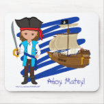 Young Captain Thaddeus Treasuretaker Mousepad