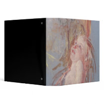 Young Child in its Mother's Arms Vinyl Binder