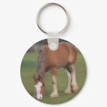 young Clydesdale keychains by Cazzies_Creations young Clydesdale keychains