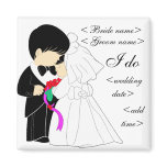 Young Couple magnets