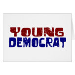 Young Democrat Greeting Card