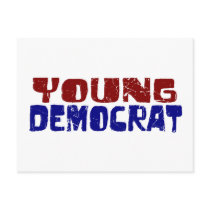 Young Democrat postcards