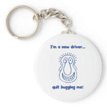 Young Driver Bug Off Keychain
