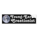 Young-Earth Creationist bumper stickers by Invmog Young-Earth Creationist bumper stickers