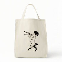 Young Faun With Double Flute bags by ShovelTest Young Faun With Double Flute bags