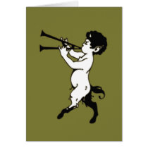 Young Faun With Double Flute cards by ShovelTest Young Faun With Double Flute cards