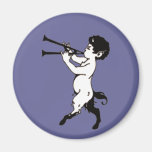 Young Faun With Double Flute Clr Fridge Magnets