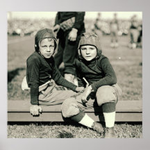 Young Football Fans 1920 Posters