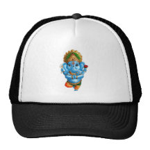 YOUNG GANESHA IN A VRUKSHASANA(TREE) YOGA POSE TRUCKER HAT