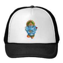 YOUNG GANESHA IN A VRUKSHASANA(TREE) YOGA POSE MESH HATS