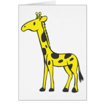 Young Giraffe cards