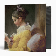 Young Girl Reading, c.1776 Vinyl Binder