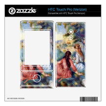 Young girls in the meadow by Pierre Renoir HTC Touch Pro Skin