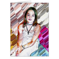 young girl's pastel dream(card) by nefera young girl's pastel dream(card)