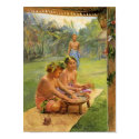 'Young Girls Preparing Kava' - John LaFarge Poster posters by SolPacifico 'Young Girls Preparing Kava' - John LaFarge Poster posters