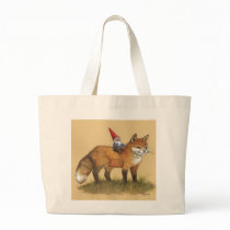 Young Gnome and Fox Bag