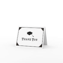Young Grad Thank You Note Card