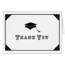 Young Grad Thank You Note Card