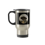 Young Great horned owl mugs