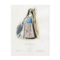 Young Greek Girl Traditional Costume Postcards