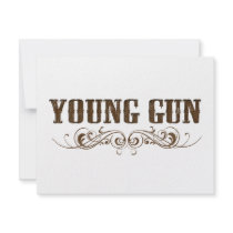 young gun invitations