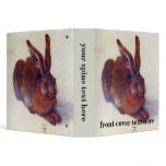 Young Hare by Albrecht Dürer 3 Ring Binder