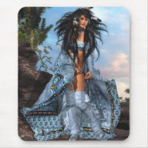 Young Indian Girl (1) mousepads