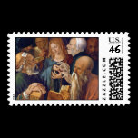 Young Jesus among the Doctors by Dürer - Size M stamps