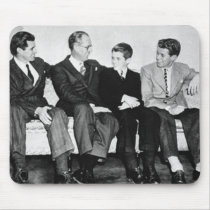 Young Kennedy mousepads