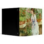 Young Lady in a Conservatory Vinyl Binders