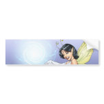 Young Magical Elf Fairy by Al Rio Bumper Sticker