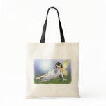 Young Magical Elf Fairy by Al Rio Canvas Bag
