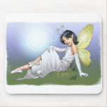 Young Magical Elf Fairy by Al Rio Mouse Pads