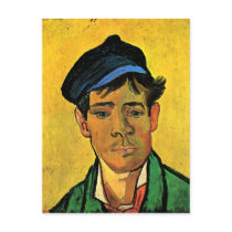 Young Man with a Cap, Vincent van Gogh Postcards
