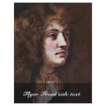 Young Man With His Hand On His Chest Detail By ? K flyers