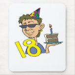 Young Man's 18th Birthday Gifts Mouse Pads