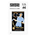 Young Mans Opportunity 1941 WPA Postage Stamps
