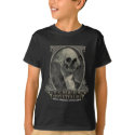 Young Mens Basic Shirt DJ JGREEN MONEYFACE LOGO