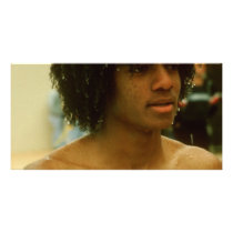 Young Michael photo cards