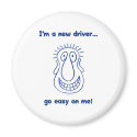 Young New Teen Driver Magnets