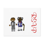 Young Old Black Gay Couple Post Cards